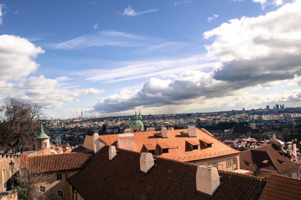 Widok na Pragę