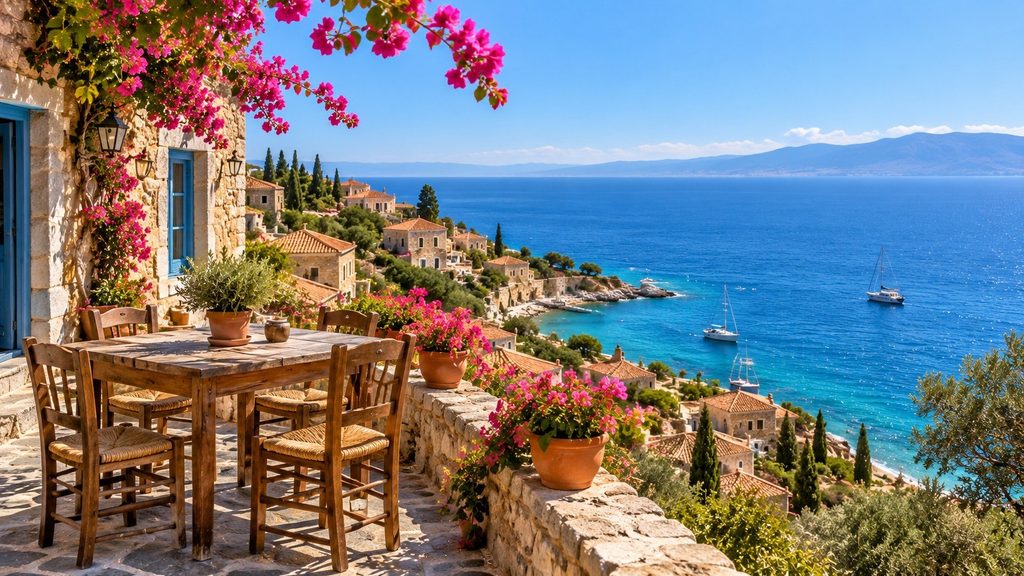 Nafplio, Monemwasia, zatoka Voidokilia i tawerny bez menu po angielsku — dlaczego Peloponez to najlepszy pomysł na tanie wakacje w Grecji.