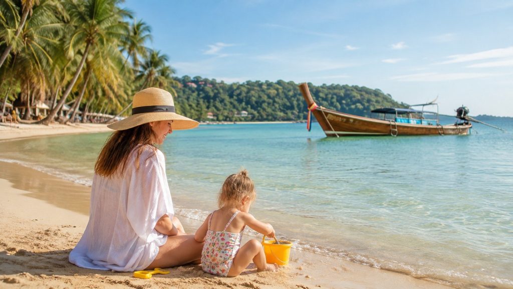 Antyteza Phuketu: długa, płaska i leniwa wyspa bez imprezowni — dlaczego Koh Lanta to nasz typ na pierwszą Tajlandię z dzieckiem.