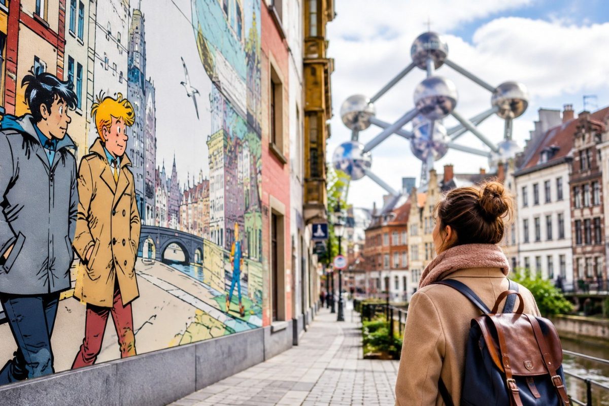 Godzina pociągiem dzieli stolicę komiksu od miasta zatrzymanego w średniowieczu — jak spiąć Brukselę i Brugię w jeden rodzinny weekend bez biegania.