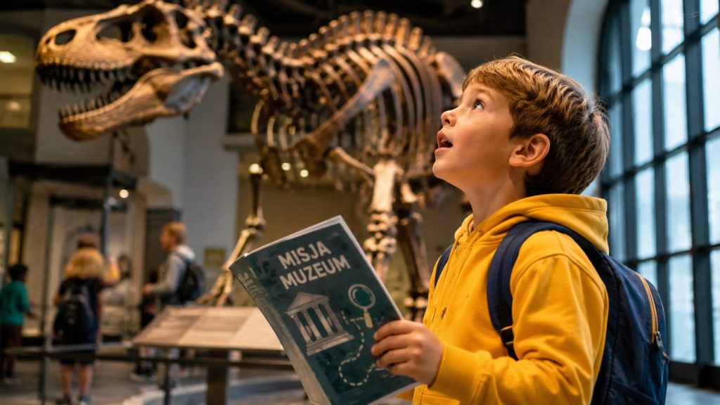 Muzeum z dzieckiem to nie loteria, tylko rzemiosło: misje, karty łowcy i żelazna zasada 45 minut — arsenał wypracowany od Luwru po Smithsonian.